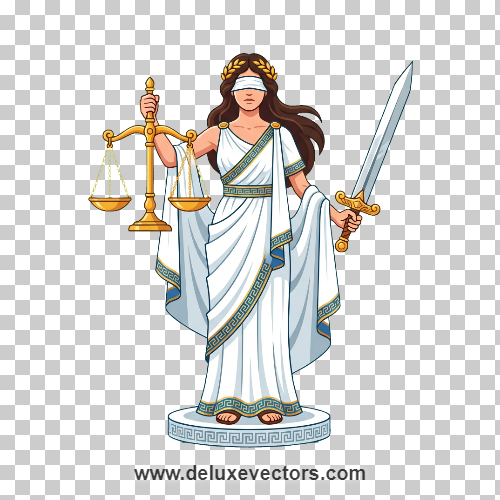 Deusa Themis Da Justia Lady of Justice Graphic Free Download