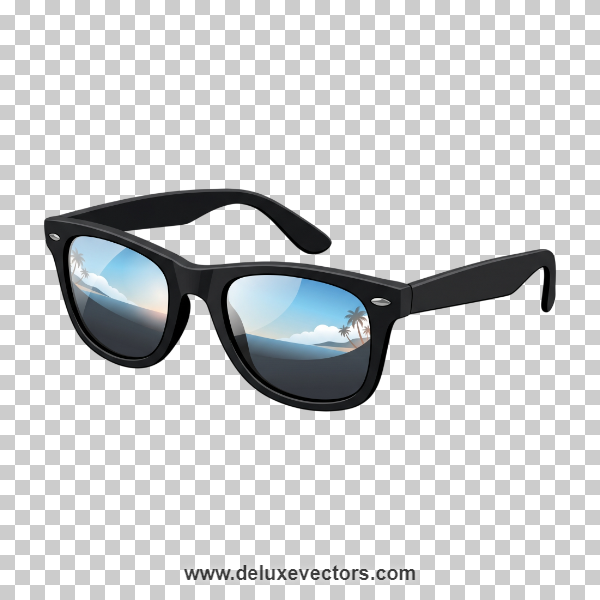 Classic_black_wayfarer_sunglasses_vector