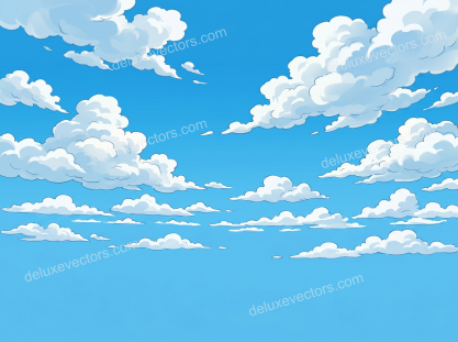 Cloud Vector Background