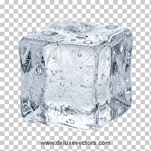 Crystal Clear Realistic Ice Cube Free Transparent PNG