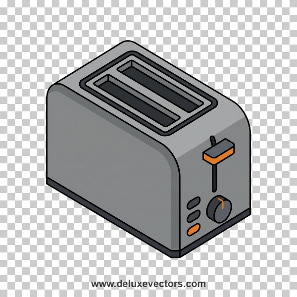Isometric Toaster png
