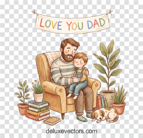 Father's Day Png