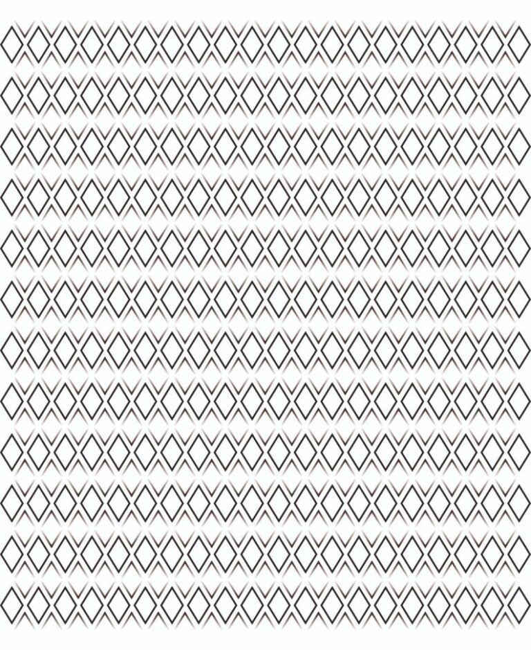 Diamond Grid Pattern
