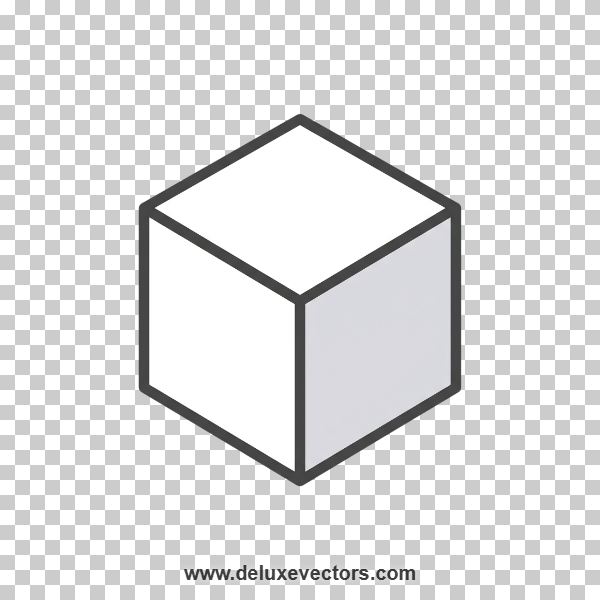 Sugar Cube Icon Free Vector