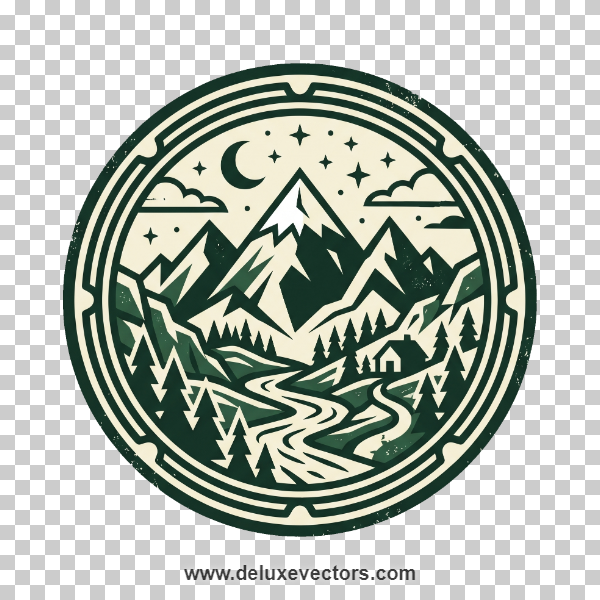 Vintage_mountain_landmark_emblem_logo