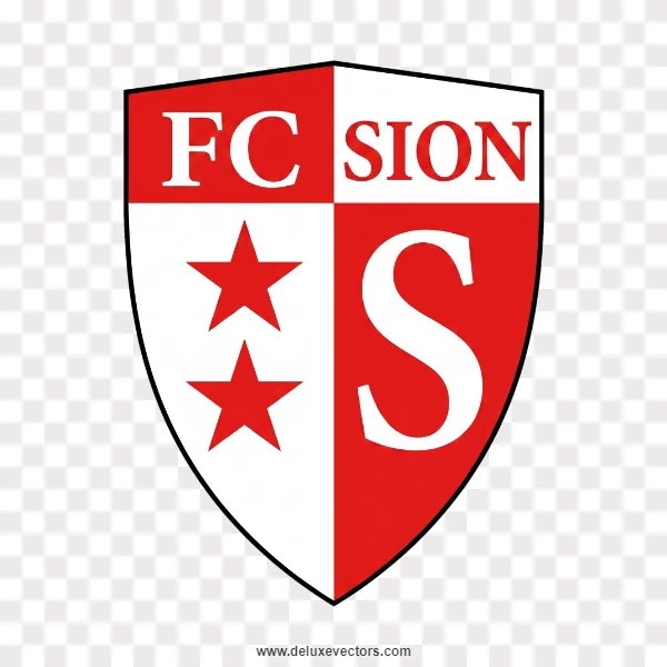 FC Sion Football Club Clip Art Shield Logo Png