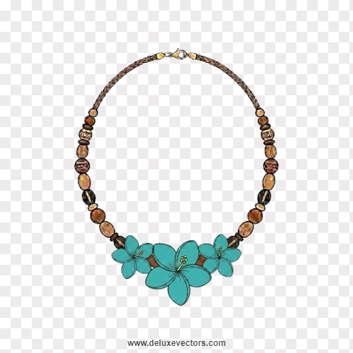 Hawaiian Tropical Necklace Png Hibiscus Vector Graphic