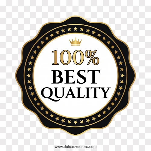 Black Gold 100 Percent Quality Stamp