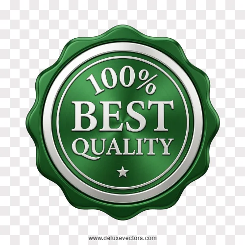 Metallic Green Best Quality Seal Stamp Png