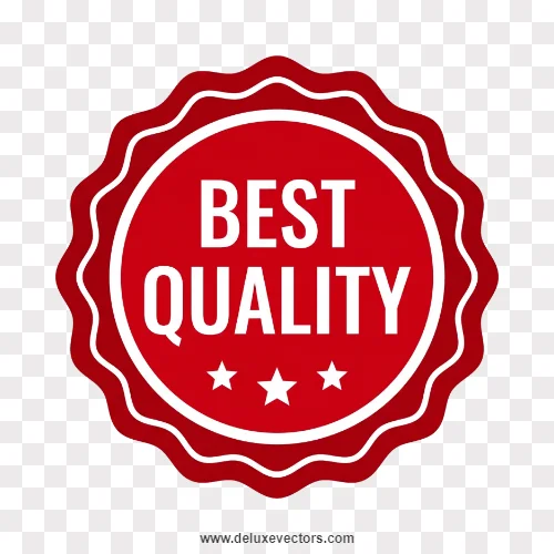 Red White Best Quality Seal Stamp Transparent Png