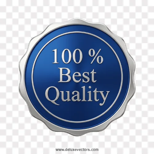 Silver Blue Best Quality Badge Emblem